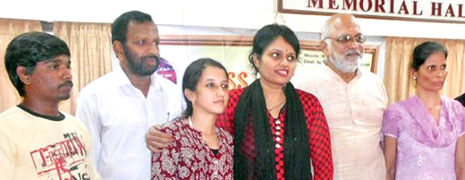 Jacinta with Human Rights Protection Foundation team